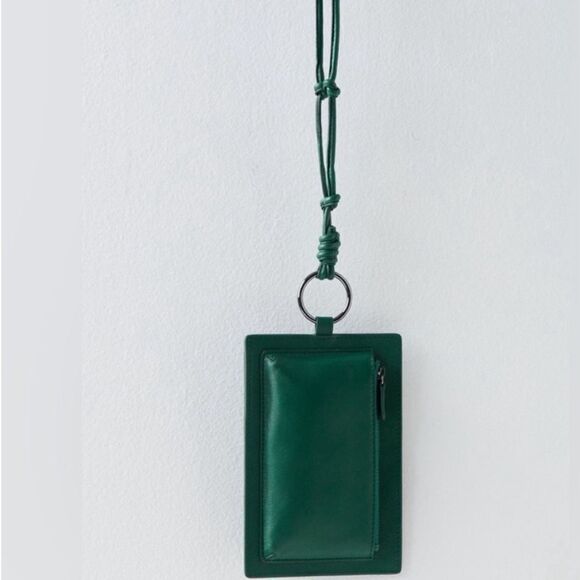 NWT WE THE FREE PEOPLE Distressed Leather Rider Crossbody Handmade NWT $58 - Picture 4 of 11